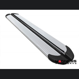 Jeep Renegade Side Steps - APA Running Boards - Silver / Aluminum